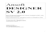 Tutorial for Ansoft Designer SV_English Version