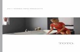 Toto March 2011 New Products
