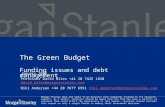 The Green Budget Funding issues and debt management January 2006 Professor David Miles +44 20 7425 1820 david.miles@morganstanley.comdavid.miles@morganstanley.com.
