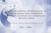 Advanced satellite infrastructures in future global Grid computing: network solutions to compensate delivery delay Blasco Bonito, Alberto Gotta and Raffaello.