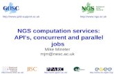 Http:// // NGS computation services: API's,