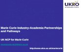 Http:// Marie Curie Industry-Academia Partnerships and Pathways UK NCP for Marie Curie mariecurie-uk@bbsrc.ac.uk mariecurie-uk@bbsrc.ac.uk.