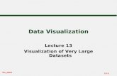13.1 Vis_2003 Data Visualization Lecture 13 Visualization of Very Large Datasets.