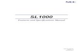 SL1000 Features & Specs Manual (Issue1.0) for GE