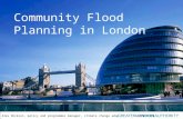 Alex Nickson, policy and programmes manager, climate change adaptation and water Community Flood Planning in London.