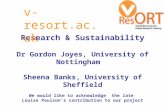 Fdtl5 Research & Sustainability Dr Gordon Joyes, University of Nottingham Sheena Banks, University of Sheffield We would like to acknowledge the late Louise.