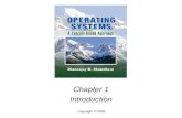 Chapter 1 Introduction Copyright © 2008. Operating Systems, by Dhananjay Dhamdhere Copyright © 20081.2 Introduction Abstract Views of an Operating System.