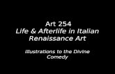 \Art 254 Life & Afterlife in Italian Renaissance Art Illustrations to the Divine Comedy.