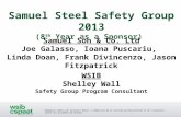 Workplace Safety and Insurance Board | Commission de la sécurité professionnelle et de lassurance contre les accidents du travail Samuel Steel Safety Group.
