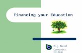 Financing your Education Big Bend Community College.