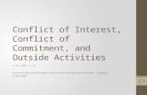 Conflict of Interest, Conflict of Commitment, and Outside Activities UTSA HOP 1.33 Full-time Non-Tenured/Non-Tenure-Track Faculty and full-time Covered.