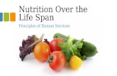 Nutrition Over the Life Span Principles of Human Services.