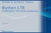 Rohde & Schwarz Topex Bytton LTE Intelligent Services Gateway September 2012.