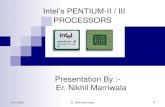 Intel’s PENTIUM-II  III PROCESSORS