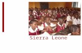 Sierra Leone. Welcome to Sierra Leone! Sierra Leone is located on the Horn of Africa, the part of Africa that juts out into the Atlantic Ocean 5.7 million.