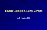Hadith Collection, Sunni Version A.S. Hashim, MD.