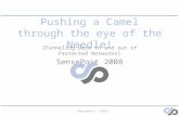[SensePost – 2008] Pushing a Camel through the eye of the Needle! [Funneling Data in and out of Protected Networks] SensePost 2008.