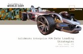 SolidWorks Enterprise PDM Data Loading Strategies Marc Young, CEO xLM Solutions, LLC.