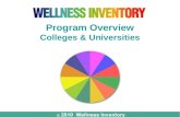 Program Overview Colleges & Universities. Whole-Person Assessment & Life-Balance Program Whole-Person Assessment & Life-Balance Program.