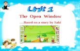 The Open Window Based on a story by Saki. Introduction Part 1 The Author.