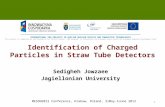 Identification of Charged Particles in Straw Tube Detectors Sedigheh Jowzaee Jagiellonian University MESON2012 Conference, Krakow, Poland, 31May-5June.
