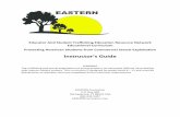 EASTERN Curriculum Instructors Guide
