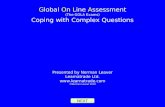 Global On Line Assessment (The GOLA Exams) Coping with Complex Questions Presented by Norman Leaver Learnatrade Ltd.  ©Norman Leaver.