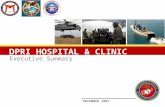 DPRI HOSPITAL & CLINIC BRIEF Executive Summary DECEMBER 2007.