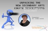 For Instruction and Assessment Presenter: Dr. Linda Lovins.