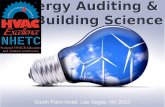 Energy Auditing & Building Science South Point Hotel, Las Vegas, NV 2013.