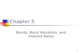 1 Chapter 5 Bonds, Bond Valuation, and Interest Rates.