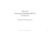 SPS LS1 Planning meeting (N017) 17/07/13 David Mcfarlane 1SPS.Technical-Coordination@Cern.ch.