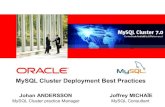 MySQL Cluster - Deployment Best Practices Presentation