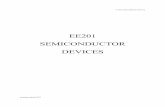 EE201 Notes 1 Introduction to Semiconductor