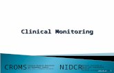 Clinical Monitoring CROMS C linical Research Operations and Management Support Rho, Inc., Federal Division NIDCR National Institute of Dental and Craniofacial.