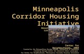 Minneapolis Corridor Housing Initiative Nicollet Avenue Study Area Loring Park Neighborhood Center for Neighborhoods, 2004 Created by the Metropolitan.
