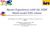 Recent Experiences with the INM Multi-model EPS scheme García-Moya, J.A., Callado, A., Santos, C., Santos, D., Simarro, J., B Orfila. Modelling Area –