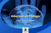 LOGO Internet of Things UPM E.U.I.T. Diatel Xi Chen scotor317@gmail.com.