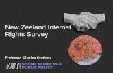 Professor Charles Crothers New Zealand Internet Rights Survey.