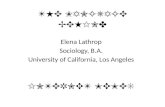 THE LANGUAGE BEHIND Elena Lathrop Sociology, B.A. University of California, Los Angeles INTERNET MEMES.