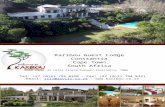 Karibou Guest Lodge Constantia Cape Town South Africa 21 Peter Cloete Avenue, Constantia, 7806 Tel: +27 (0)21 794 8320 - Fax: +27 (0)21 794 8321 Email:
