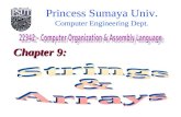 Princess Sumaya Univ. Computer Engineering Dept. Chapter 9: