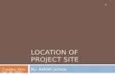 Location of Project Site ashish juneja