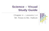 Science – Visual Study Guide Chapter 4 – Lessons 1-4 Mr. Rowe & Ms. Hallock.