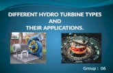 types of hydro turbines