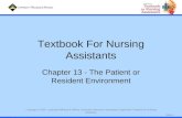 Slide 1 Copyright © 2005. Lippincott Williams & Wilkins. Instructor's Manual to Accompany Lippincott's Textbook for Nursing Assistants. Textbook For Nursing.
