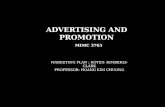 ADVERTISING AND PROMOTION MARKETING PLAN : KOTEX- KIMBERLY-CLARK PROFESSOR: HOANG KIM CHUONG MIMC 3765.