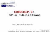 EUROCHIP-3: WP-4 Publications  Paolo Baili Fondazione IRCCS Istituto Nazionale dei Tumori, Milan, Italy.