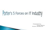 Porter's 5 Forces on IT Industry
