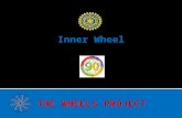 Inner Wheel. Wheels – Project celebrating 9o Years of Inner Wheel Committee formed to take project forward Adopted by Association President Gill Rowley-